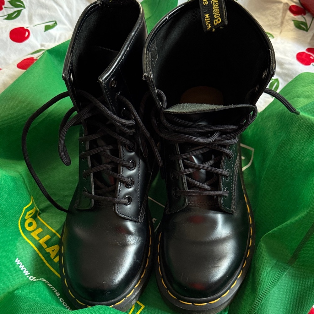 Black Lace Up Boots